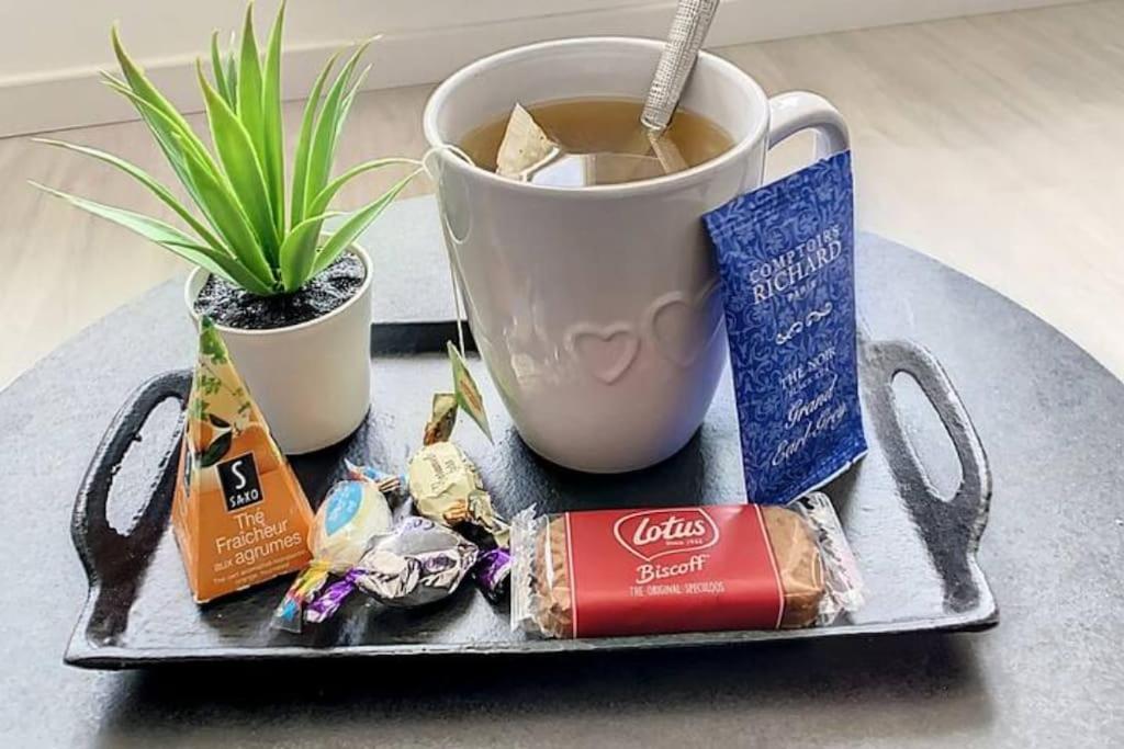 Cosy T2 Wifi Parking Proche Gare Centre Ville แซ็ง-ก็องแต็ง ภายนอก รูปภาพ